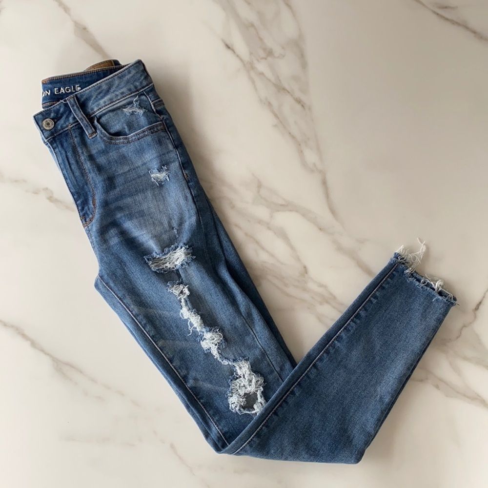 AE SHORT Super Hi Rise Jeggings